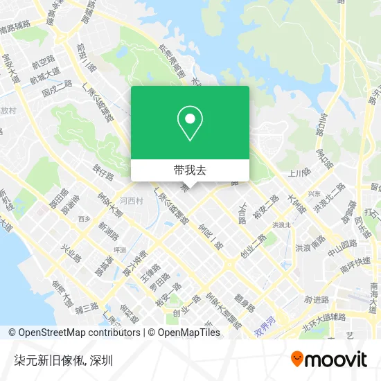 柒元新旧傢俬地图