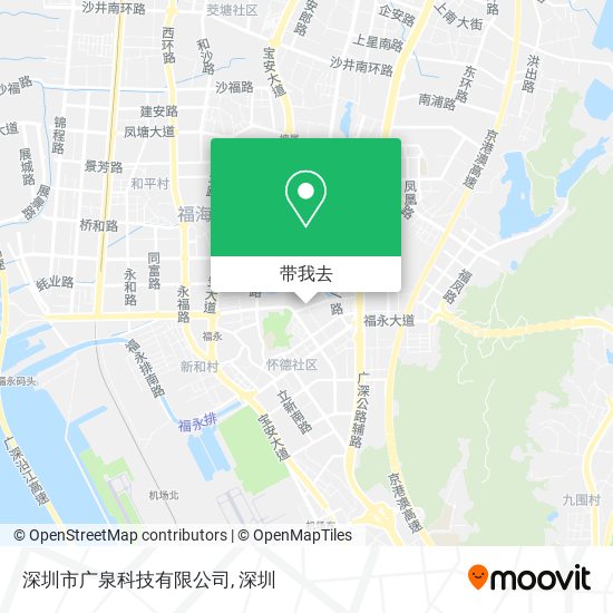 深圳市广泉科技有限公司地图