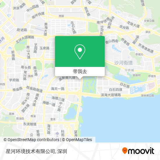 星河环境技术有限公司地图