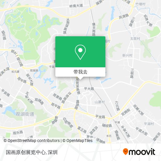 国画原创展览中心地图