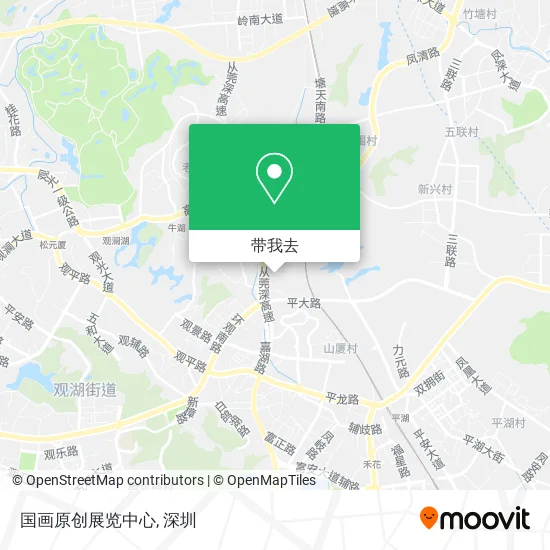 国画原创展览中心地图