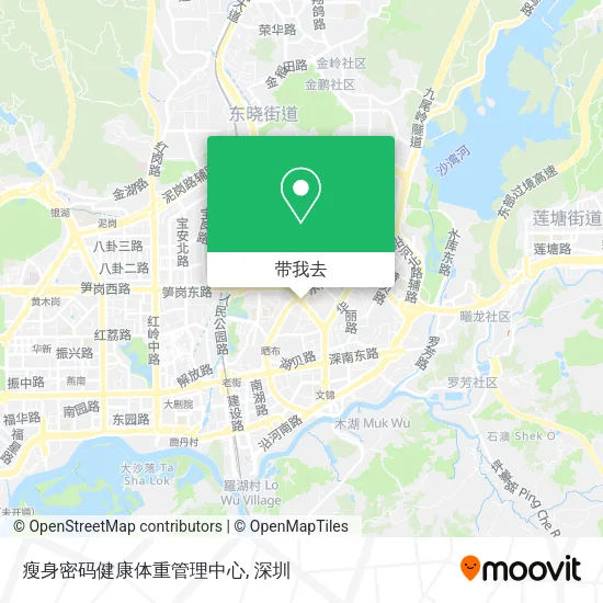 瘦身密码健康体重管理中心地图