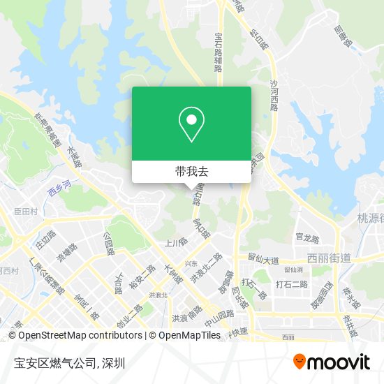 宝安区燃气公司地图