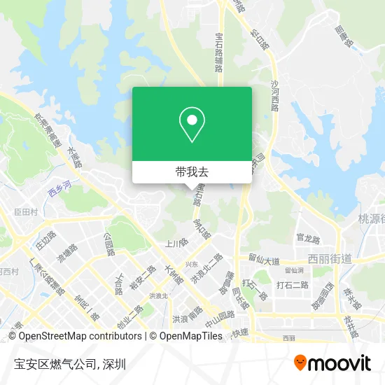 宝安区燃气公司地图