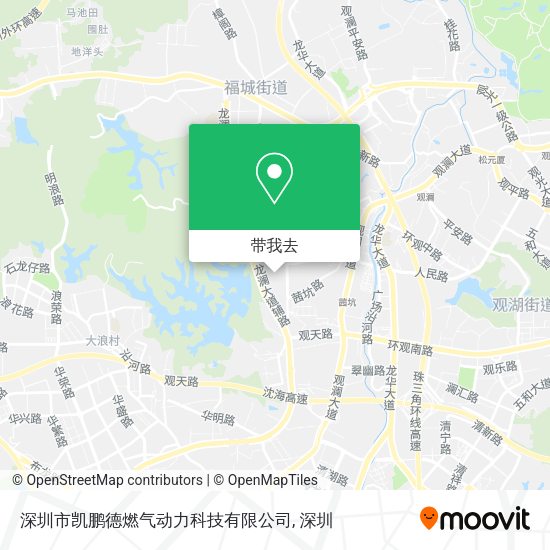 深圳市凯鹏德燃气动力科技有限公司地图