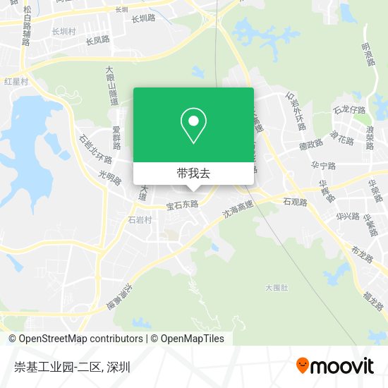 崇基工业园-二区地图