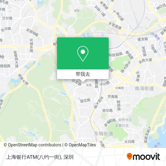 上海银行ATM(八约一街)地图