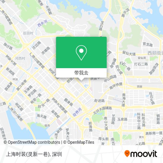 上海时装(灵新一巷)地图