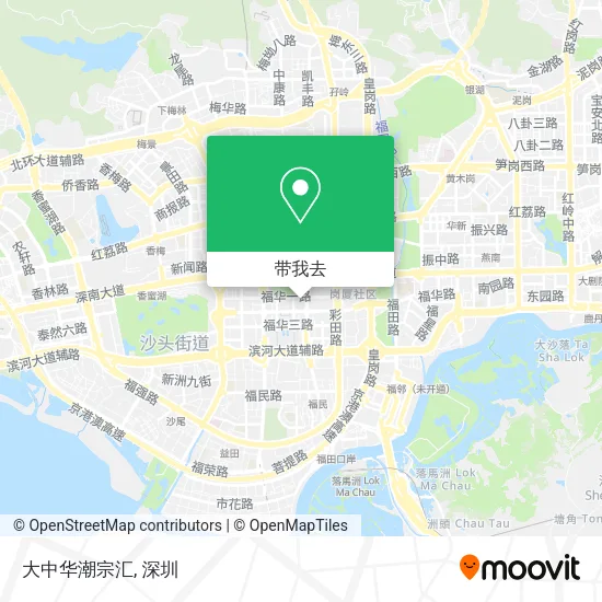 大中华潮宗汇地图