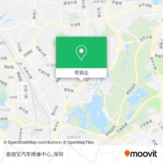 嘉德宝汽车维修中心地图