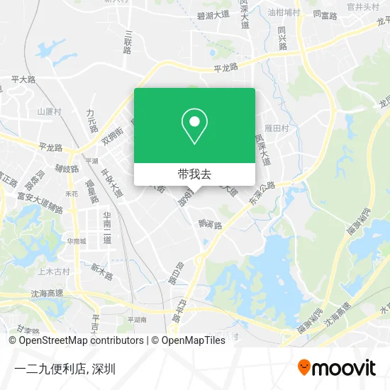 一二九便利店地图