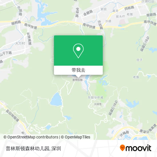普林斯顿森林幼儿园地图
