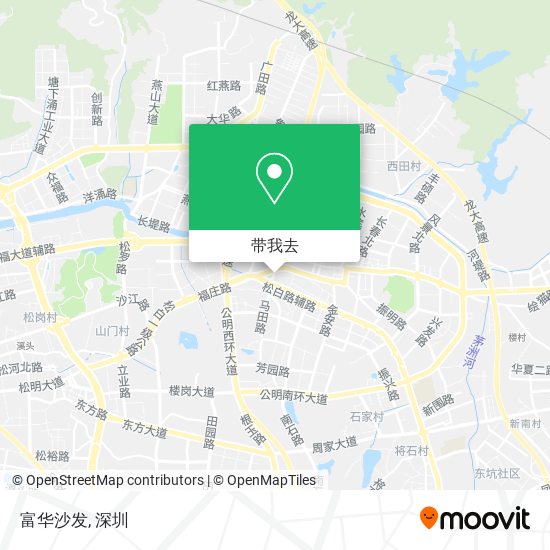 富华沙发地图