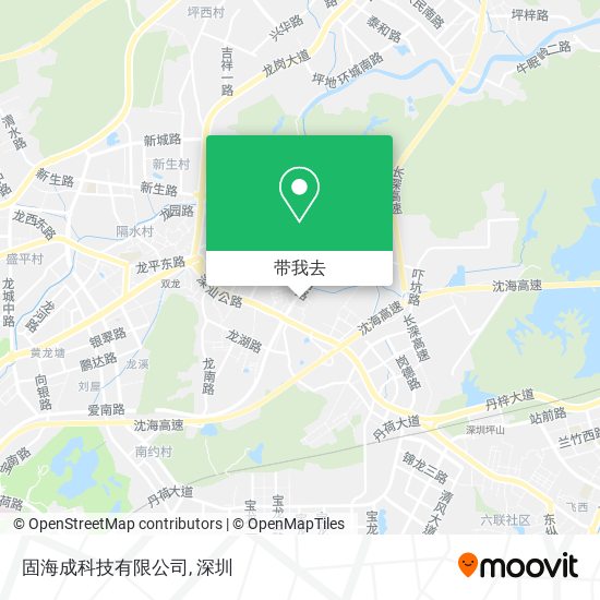 固海成科技有限公司地图
