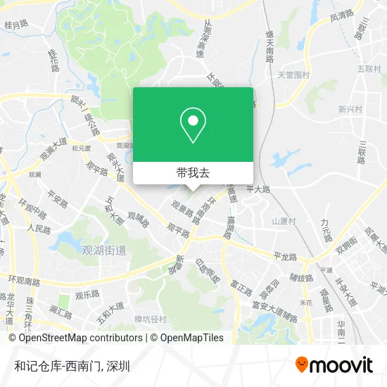 和记仓库-西南门地图