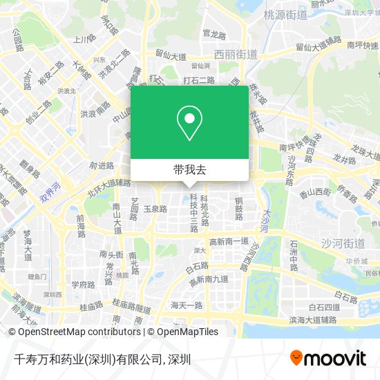 千寿万和药业(深圳)有限公司地图