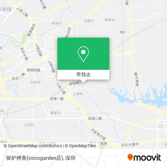 探炉烤鱼(cocogarden店)地图