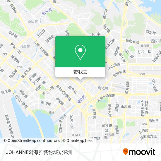 JOHANNES(海雅缤纷城)地图