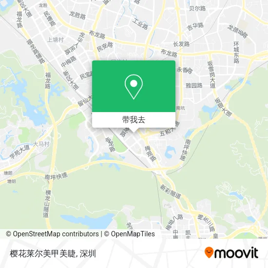 樱花莱尔美甲美睫地图