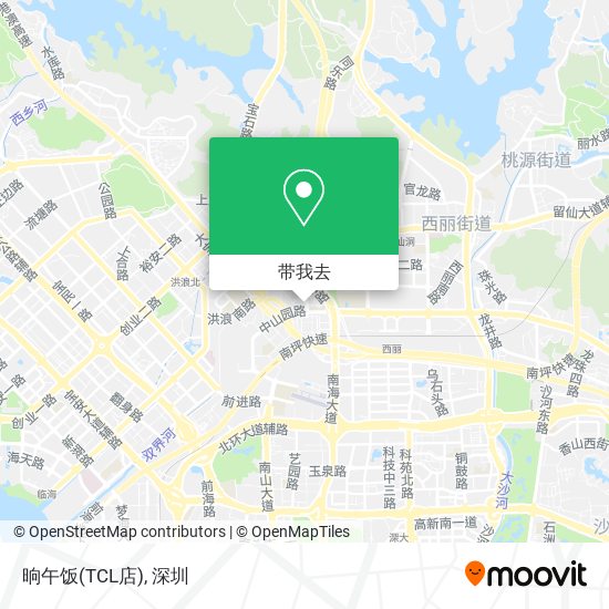 晌午饭(TCL店)地图