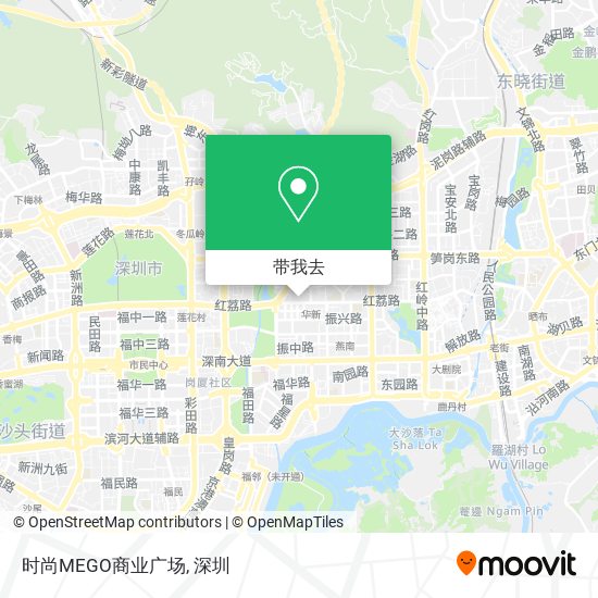 时尚MEGO商业广场地图