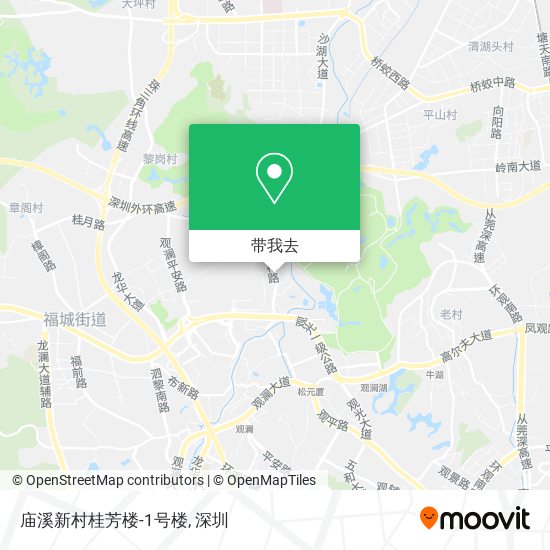 庙溪新村桂芳楼-1号楼地图