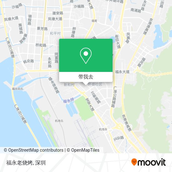 福永老烧烤地图