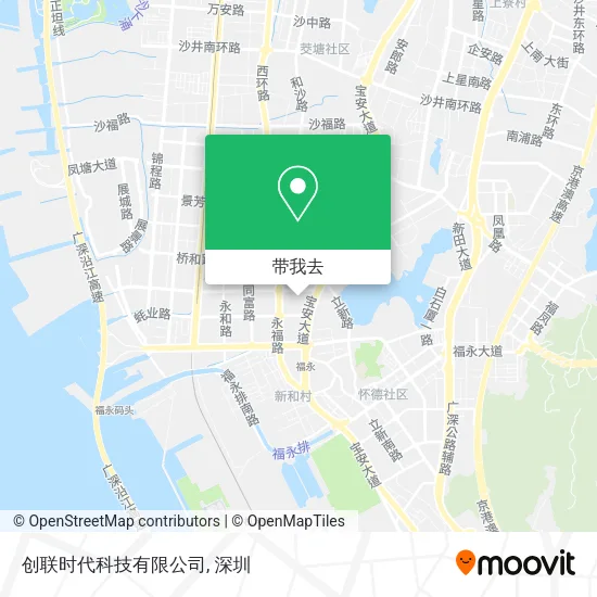 创联时代科技有限公司地图
