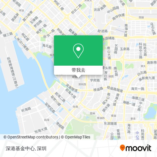 深港基金中心地图