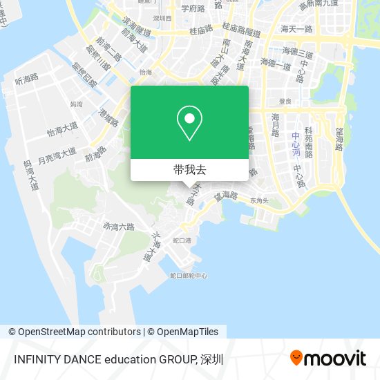 INFINITY DANCE education GROUP地图