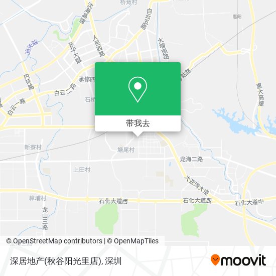 深居地产(秋谷阳光里店)地图