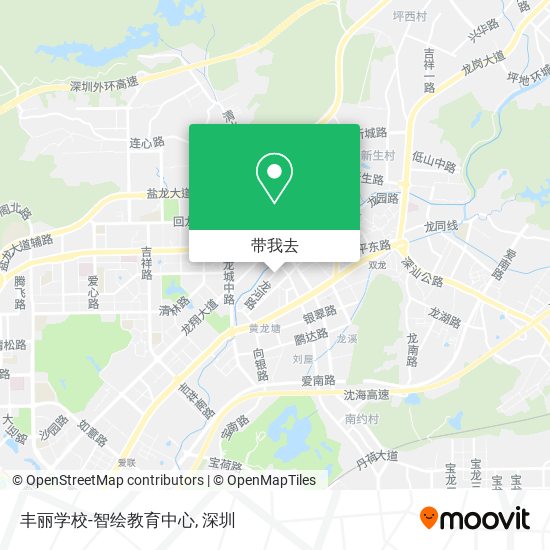 丰丽学校-智绘教育中心地图