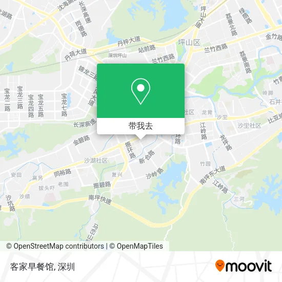 客家早餐馆地图