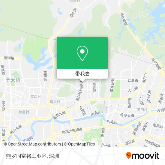 燕罗同富裕工业区地图