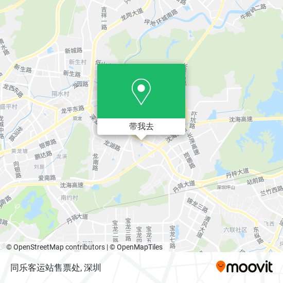 同乐客运站售票处地图