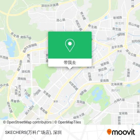 SKECHERS(万科广场店)地图