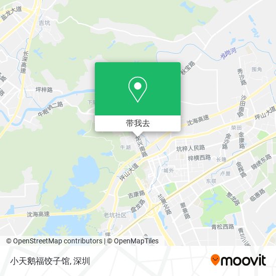 小天鹅福饺子馆地图