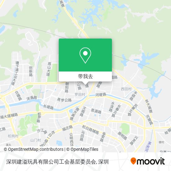 深圳建溢玩具有限公司工会基层委员会地图