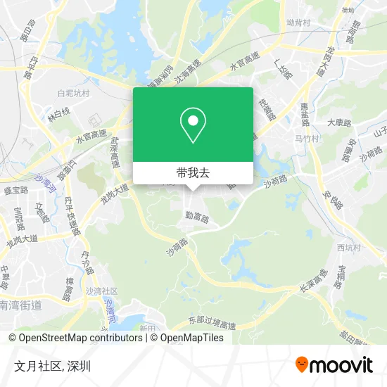 文月社区地图