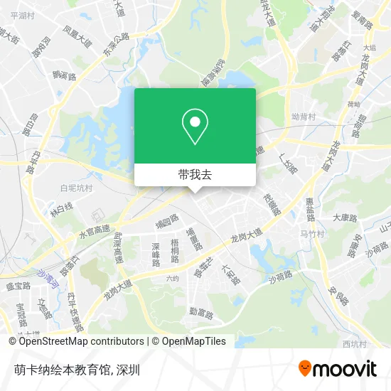 萌卡纳绘本教育馆地图