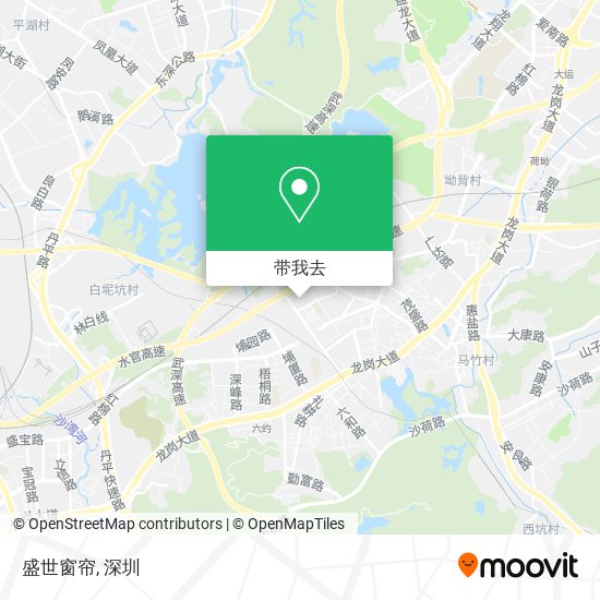 盛世窗帘地图