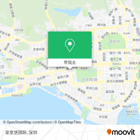 皇室堡国际地图