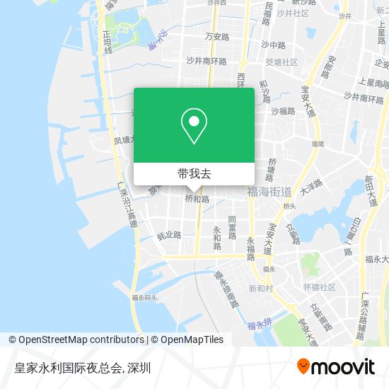 皇家永利国际夜总会地图