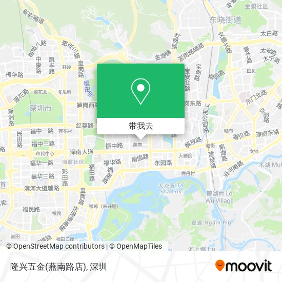隆兴五金(燕南路店)地图