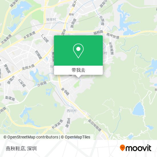 燕秋鞋店地图