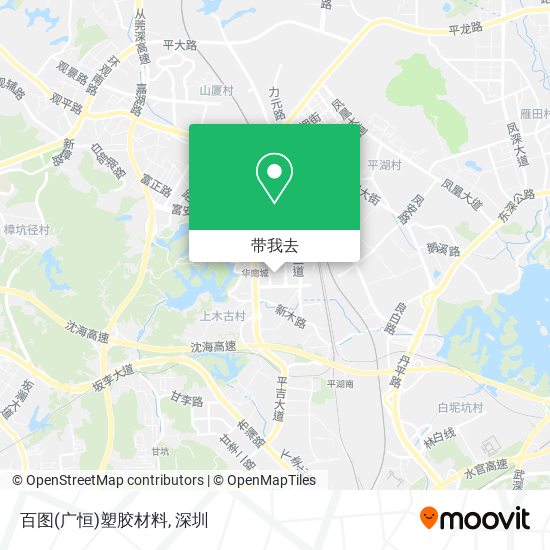 百图(广恒)塑胶材料地图