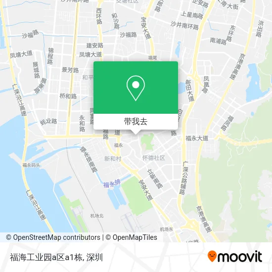 福海工业园a区a1栋地图