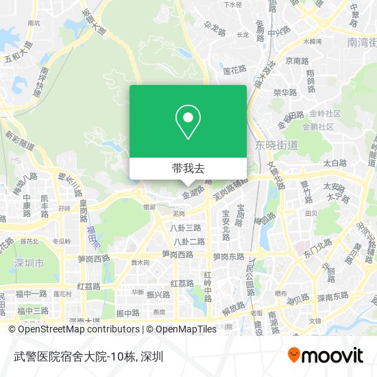 武警医院宿舍大院-10栋地图