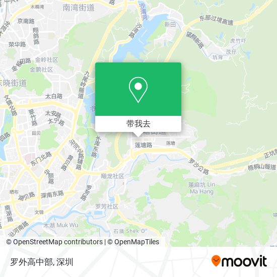 罗外高中部地图