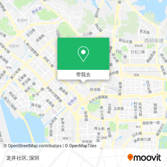 龙井社区地图